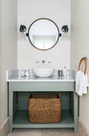 Use them as the border for calcutta marble with soaking bathtub and vanity with a lot of lights to reflect and make the area more stunning. Carrara Marble Powder Room Ideas Photos Houzz