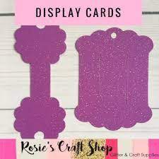 These gift card holders aren't anything special if you open them up to white paper on the inside. Image Result For Free Hair Bow Card Holder Template Display Cards Bow Display Templates Printable Free