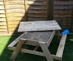 Kids Sandpit Picnic Table 1001 Pallets Kids Picnic Table Kids Picnic Sand Pits For Kids