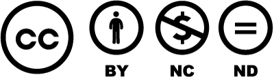 Creative Commons BY-NC-ND