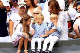 9 in the world by the association of tennis professionals. Roger Federer S Kids Steal The Show At Historic Wimbledon Triumph