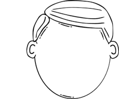 Black And White Boy Outline Pin On Teaching Doodlebug