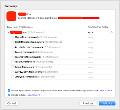 Xcode Trying To Match Frameworks Bundle Id When Uploading Ios App To App Store Stack Overflow