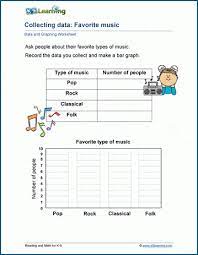 Looking for a new angle on geometry topics for kids? Data Collection Worksheets K5 Learning