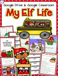 Google Classroom Christmas Writing My Life As Santa S Elf Video Video Google Classroom Google Classroom Christmas Christmas Writing