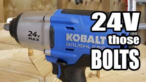 Kobalt 24v Impact Wrench Review Youtube