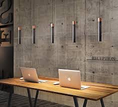 Pendant Light Minimal Copper Led O3 5cm H25 5cm Kundalini Nedgis Lighting