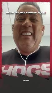 The Hog is strong 🐗, 🎥 Meet assistant @razorbackmbb coach Chuck Martin