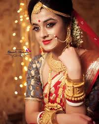 Pin By Subhashree On Bride Bengali Bridal Makeup Bengali Bride Indian Bride Makeup