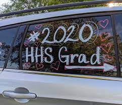 Pin On Graduate Car Decoration Graduate Car Decoration Grad Car Decor Senior Parade