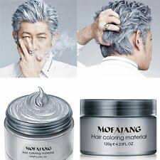 Strawberry blonde mens hair color. Hailicare 120g Silver Grey Hair Color Silver Gel Styling Wax For Men Women Boys For Sale Online Ebay