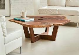 This industrial coffee table features a bamboo wood top and shelf with a walnut finish. Coffee Table Collection Wood Modern Minimal Rustic Natural Natural Shape Bohemian Resin Ep B Wood Table Design Coffee Table Wood Natural Furniture