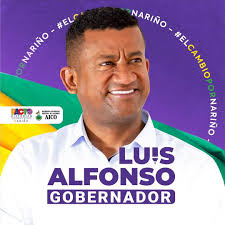 Luis Alfonso Escobar, Gobernador electo del Departamento de Nariño.