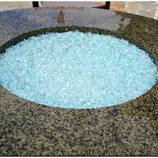 Broken tempered glass for fire pit. Replaced Black Gravel For Broken Tempered Glass In Fire Pit Recycle Use Upcycle Jars Tempered Glass Diy Projects To Try