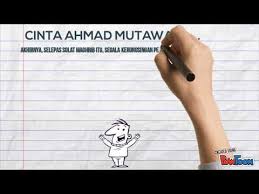Mengajak penduduk kampung untuk menjalinkan silaturahim dengan tuan booth. Cerpen Cinta Ahmad Mutawakkil Youtube