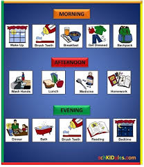 The Routine Teacher Visual Schedule Daily Routine Chart