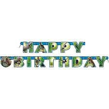 Check out our happy birthday balloons selection for the very best in unique or custom, handmade pieces from our party decor shops. 6 Jurassic World Birthday Banner Walmart Com Happy Birthday Letter Birthday Letters Birthday Banner