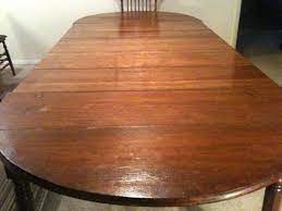 The heirloom quality construction enhances the durability and beauty of the table, while the presence of natural wood knots and distressed markings bring out the distinct characteristics of this wood, making no two. Hand Made Replacement Of Five 5 Table Leaves To A Family Antique Dining Table By The Plane Edge Llc Custommade Com