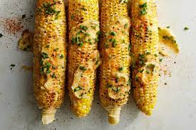 Spicy Corn On The Cob With Miso Butter And Chives Recipe Nyt Cooking