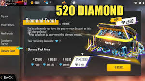 After successful verification your free fire diamonds will be added to your. Free Fire Diamond Event Full Details How To Get 520 Diamond In 90 Rupees Youtube