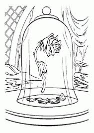 There are tons of great resources for free printable color pages online. Beauty Beast Rose Coloring Pages Free Coloring Pages Download Coloring Library