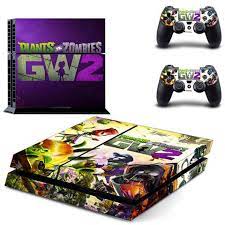 Decals For Sony Playstation 4 Plants Vs Zombis Zombis Plants Vs Zombies