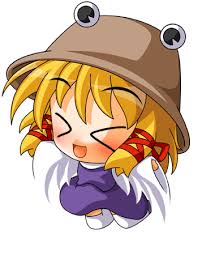 I'm Practicing My Photoshop Animation Skills. Have A Happy Jumping Suwako!  (Link In Comments) : Touhou