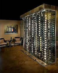 Great Contemporary Wine Cellar Design Per Interni Ristorante Esposizione Sul Vino Idea Di Decorazione