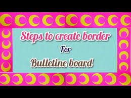 Display Board Designer Border Decoration Ideas For School Home Office Youtube School Board Decoration Soft Board Decoration Display Boards For School