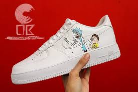 Total price includes the shoe, painting and specialized post and packaging. Rick And Morty Nike Air Force 1 Cheap Online