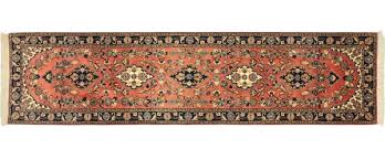 Maße 300cm lang und 80 cm breit. Sarough Teppich 80x300 Handgeknupft Laufer Rosa Floral Wolle Kurzflor Rug Mir Sarough Herati Indische Teppiche Orientteppiche Teppichprinz