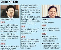 Spicejet has been struggling to pay its bills for months because of a cash crunch and looked on course to become the second indian carrier to collapse in as many years after it was forced to ground its fleet briefly last month. Kalanithi Maran Moves Delhi Hc Against Non Payment Of Rs 243 Cr By Spicejet Business Standard News