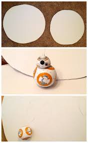 For one, we cut a felt tip marker in half and painted it. Easy Diy Star Wars Bb 8 Costume Mom Endeavors
