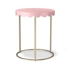 Domino Magazine Home Design Furniture Decor Decorating Accent Table Pillow Fort Nursery Side Table