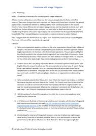 Examples of legal obligation in a sentence, how to use it. Compliance With A Legal Obligation 6 1c Teaching Resources