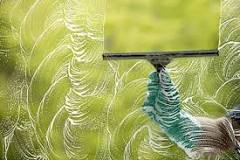 Image result for how do you get fake snow spray off windows