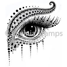 Lav497 Simmi By Lavinia Stamps Clear Polymer Stamp Tracey Etsy Boho Art Drawings Art Drawings Sketches Simple Mandala Art Lesson