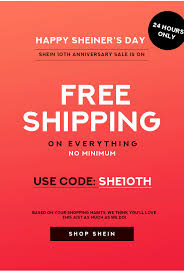 Message 2 of 10 (1,037 views) reply. Shein Happy Sheiner S Day Free Shipping Extra 10 Off Sitewide Coupon Inside Milled