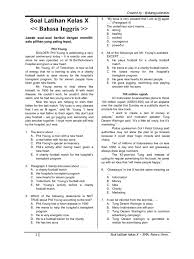 Indonesia (sebelum uts) tentang memahami surat lamaran pekerajaan (bab 1) sampai dengan soal berikut di bawah ini, soal pg b. 55870641 Ok Soal News Items Kls X 30 Soal Pg