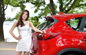 girl, Mazda, Asian, beautiful girl ...