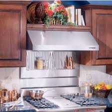 Shop wayfair for the best stainless steel backsplash. Range Hoods Stainless Steel Backsplash With Shelves Available In Different Sizes By Broan Kitchensource Com