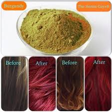 Burgundy Red Henna Hair Color Dye 100 Grams The Henna Guys Red Henna Hair Henna Hair Dyes Henna Hair
