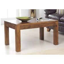 Cube coffee table pleasing to the eye contemporary coffee table having a clean straight line frame of solid wood finished in warm brown with clearly visible wood marks. Laguna Sheesham Cube Square Coffee Table Furniture123