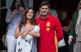 Goalkeeper iker casillas shares an instagram video in the gym working on his strengthening. Windowsnaija Spain Goalkeeper Iker Casillas And Wife Present Their Newborn Child