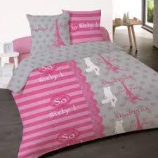 C'est pourquoi on l'habille d'une housse de couette dont le toucher est agréable et les couleurs. Linge Usine Housse De Couette So Girly Paris 1 Place 140 X 200 1 Taie Coton Amazon Fr Cuisine Maison