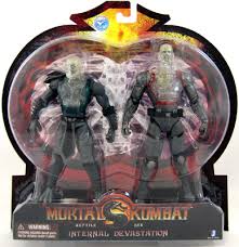 Toy mexican action figure reptile mortal kombattop rated seller. Mortal Kombat Klassic 6 2 Pack Internal Devastation Reptile Jax Www Toysonfire Ca