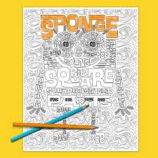 Here you can download game spongebob coloring book flash. Spongebob Adult Coloring Page Nickelodeon Parents