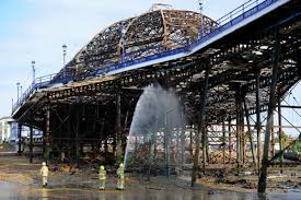 In april 1865 the eastbourne pier company was formed with a working capital of £15,000. Eastbourne Pier Fire Firefighters Were Heroes In Blaze Battle The Argus