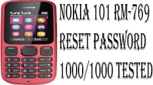 The phone will now unlock. Nokia 101 Rm 769 Reset Password Reset Password Nokia Reset
