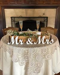 Mr And Mrs Wedding Signs Table Decoration Rustic Wedding Etsy Signing Table Wedding Rustic Wedding Centerpieces Wedding Reception Centerpieces